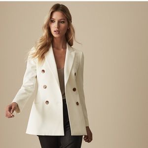 Brand new Reiss double breasted off white blazer. Never worn.